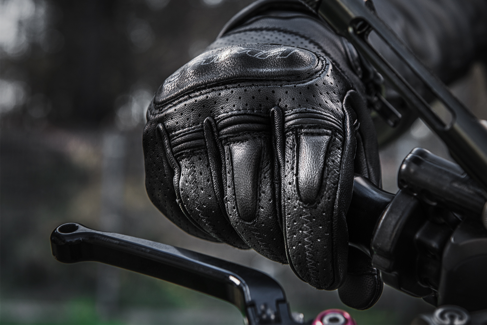 Дамски ръкавици SHIMA CALIBER BLACK/BROWN/GRAY_6